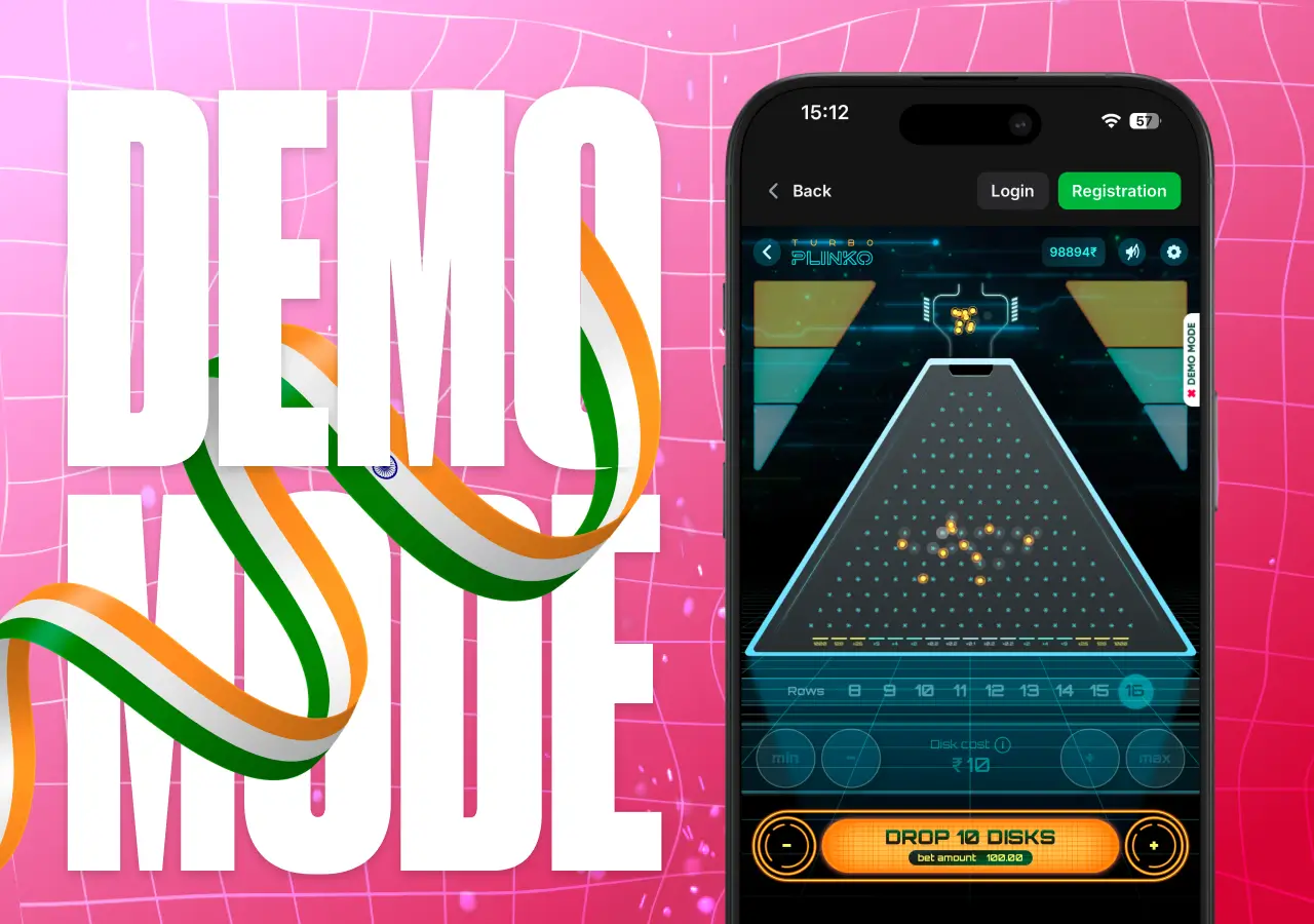 Free demo version of Plinko Turbo board
