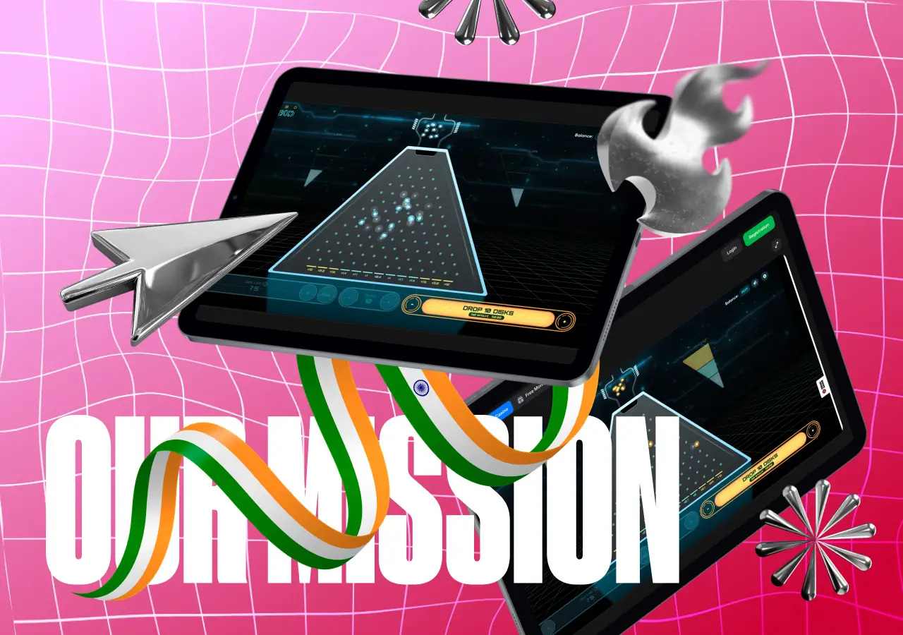 Illustration of company mission and goals for Turbo Plinko